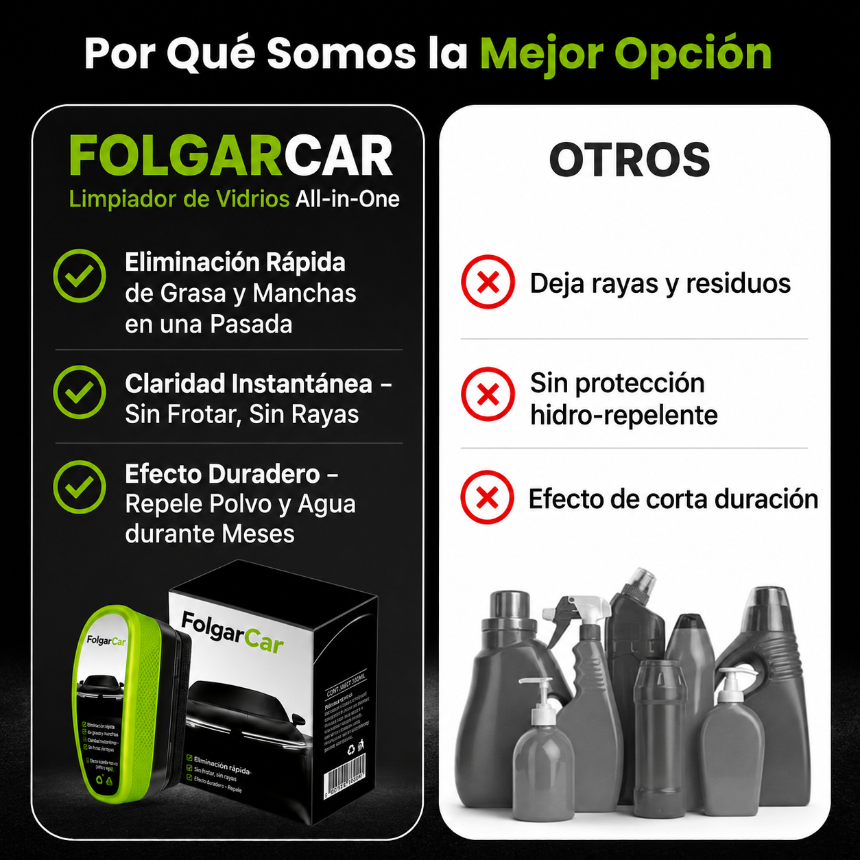FolgarCar™ – Máxima Claridad en Cualquier Clima